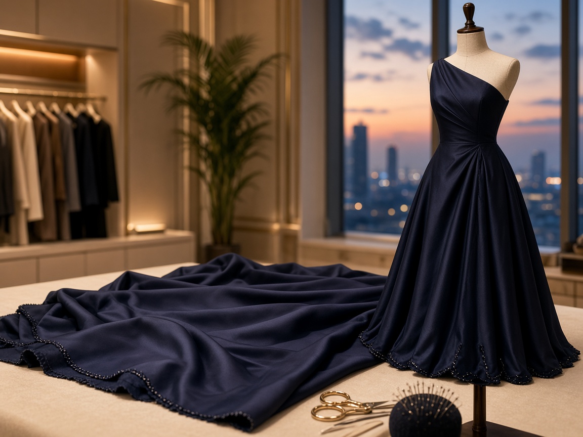 Evening wear at Atelier Pureriver